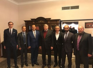 Визит делегации из Республики Абхазия в Амман, ноябрь 2017 г.