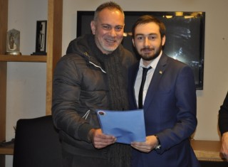 Инал Хатх назначен торговым представителем Министерства экономики Республики Абхазия в Иордании, 2017г.