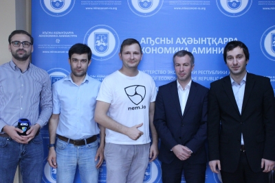 Встреча с руководителем фонда NEM в России Климом Геран. Сухум, 26 июня 2018 г.