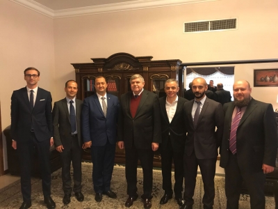 Визит делегации из Республики Абхазия в Амман, ноябрь 2017 г.