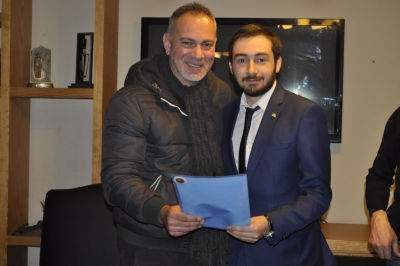 Инал Хатх назначен торговым представителем Министерства экономики Республики Абхазия в Иордании, 2017г.