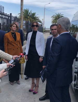 Посещение официальной делегации из Российской Федерации гостиницы ООО &quot;Тотус&quot; в г. Гагра